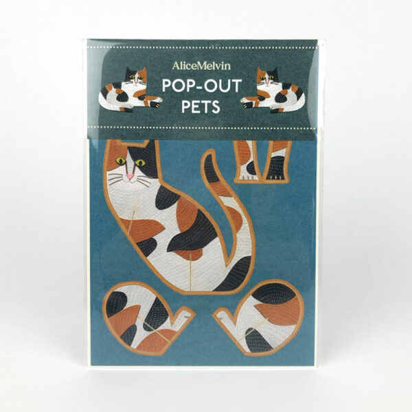 Alice Melvin Cat Pop Out Card