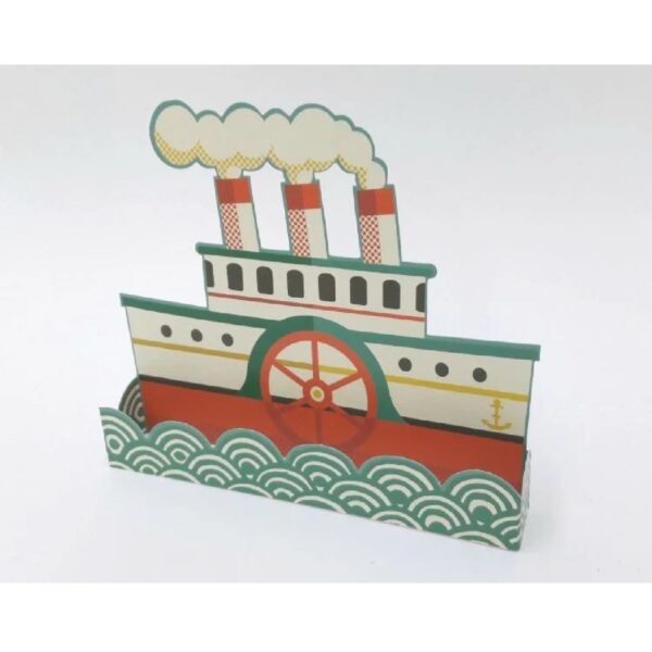 Tom Frost Boat Foldout Card